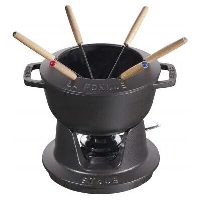 ZWILLING 40511-971-0 Cast Iron Black Fondue Set 1.6L - Fondue Set ZWILLING 40511-971-0 Cast Iron Black Fondue Set 1.6L - Fondue Set