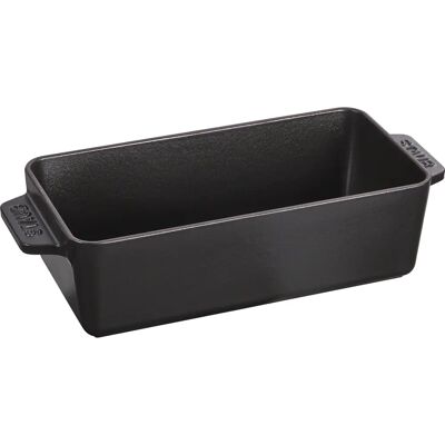 Staub Svart rektangulær bakeform - 23cm, 1.56L Staub Svart rektangulær bakeform - 23cm, 1.56L