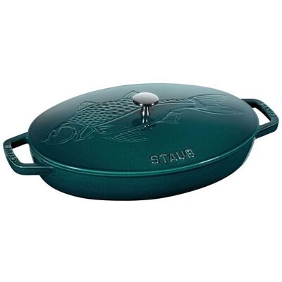 Zwilling 40501-125-0 Bageform - 2,8L - Ovalt - Støbejern - Grøn Zwilling 40501-125-0 Bageform - 2,8L - Ovalt - Støbejern - Grøn