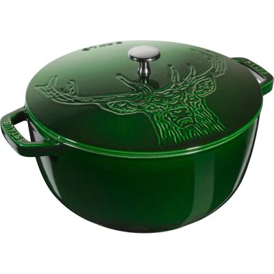 Staub - 26cm French Oven Stag Drawing - Dutch oven Staub - 26cm French Oven Stag Drawing - Dutch oven