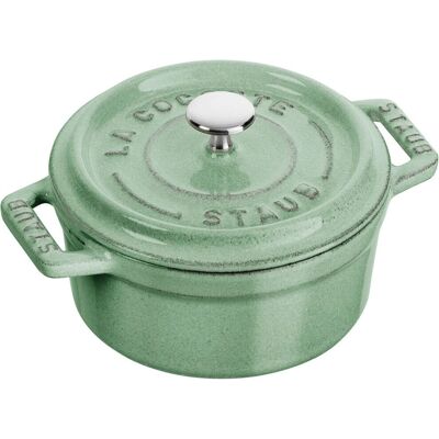 Mini Casseruola in Ghisa Staub - 250 ml - Menta Mini Casseruola in Ghisa Staub - 250 ml - Menta