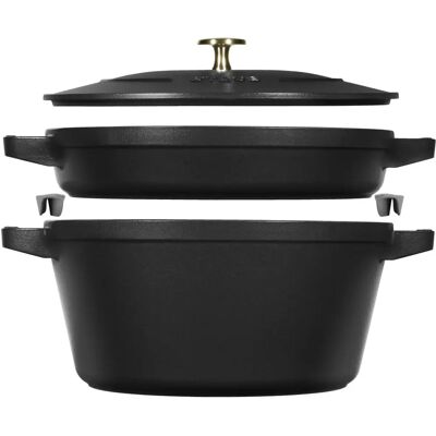 Staub Stapelbar Gjutjärnskitling - 24cm Staub Stapelbar Gjutjärnskitling - 24cm