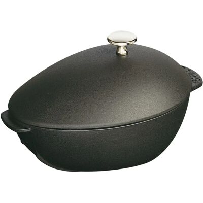 Zwilling Staub Muslingepott - Svart, 2L, Støpejern Zwilling Staub Muslingepott - Svart, 2L, Støpejern