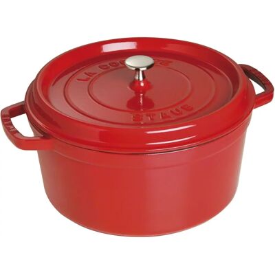 Staub 40509-852-0 Støpt Jern Stekepanne - 6,7L, Kirsebær - Produkttype Staub 40509-852-0 Støpt Jern Stekepanne - 6,7L, Kirsebær - Produkttype