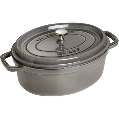 Staub Gusseisen ovale Kasserolle - 5,5L Küchenhilfe Staub Gusseisen ovale Kasserolle - 5,5L Küchenhilfe