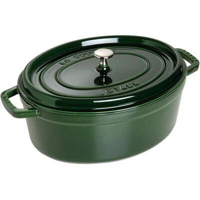 Staub Basilicum Ovalt Støpejernsgryte - 6,7L - Kjøkkenutstyr Staub Basilicum Ovalt Støpejernsgryte - 6,7L - Kjøkkenutstyr