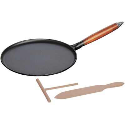 STAUB Cast Iron Frying Pan - 28cm - Black STAUB Cast Iron Frying Pan - 28cm - Black