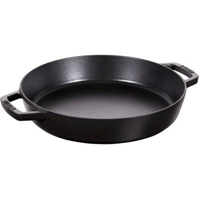 Staub Gietijzeren Koekenpan - 34 cm - Zwart Staub Gietijzeren Koekenpan - 34 cm - Zwart