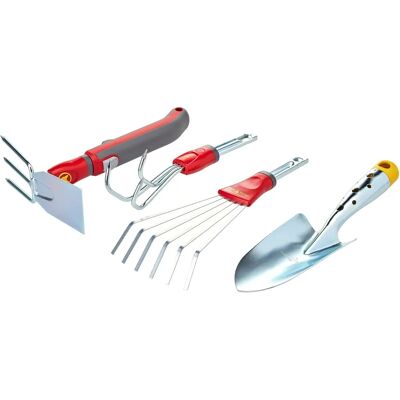 Ensemble d'outils de jardin Wolf - Outils interchangeables pour balcon et petit jardin - BT52 - Publicité Ensemble d'outils de jardin Wolf - Outils interchangeables pour balcon et petit jardin - BT52 - Publicité