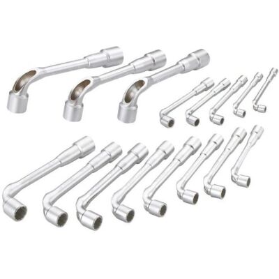 SAM OUTILLAGE Juego de 16 llaves de tubo - Acero cromo vanadio SAM OUTILLAGE Juego de 16 llaves de tubo - Acero cromo vanadio