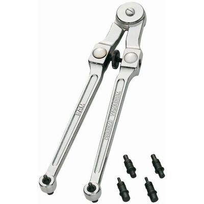 SAM OUTILLAGE Clé Ajustable - 110N Acier Chrome Vanadium - Publicité SAM OUTILLAGE Clé Ajustable - 110N Acier Chrome Vanadium - Publicité