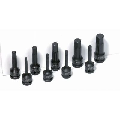 Bussole lunga a impatto 6 punti 1/2" Sam - Chiave a scosse Bussole lunga a impatto 6 punti 1/2" Sam - Chiave a scosse