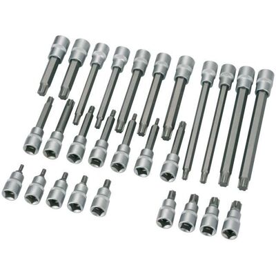 SAM OUTILLAGE - Schraubenschlüsselaufsatz 1/2 mit 9 mm Riffelung - 55 mm SAM OUTILLAGE - Schraubenschlüsselaufsatz 1/2 mit 9 mm Riffelung - 55 mm