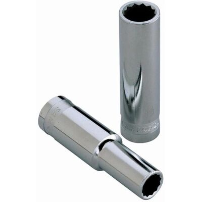 SAM OUTILLAGE - Bussole lunga 1/2" - 6 punti 21mm SAM OUTILLAGE - Bussole lunga 1/2" - 6 punti 21mm
