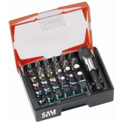 Sam Outillage - Juego de Puntas de Destornillador - EMB31C Sam Outillage - Juego de Puntas de Destornillador - EMB31C