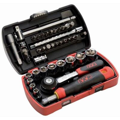 Kit de Lumière de Poche SAM - Jeu de tournevis 39 pièces avec LED Kit de Lumière de Poche SAM - Jeu de tournevis 39 pièces avec LED