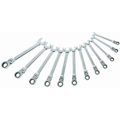 Sam Outillage - Set di 12 chiavi a cricchetto - 8-19mm Sam Outillage - Set di 12 chiavi a cricchetto - 8-19mm
