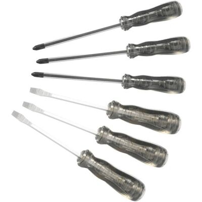 SAM OUTILLAGE - Juego de 6 destornilladores - Impacto, Ergonómico, Alta Calidad SAM OUTILLAGE - Juego de 6 destornilladores - Impacto, Ergonómico, Alta Calidad