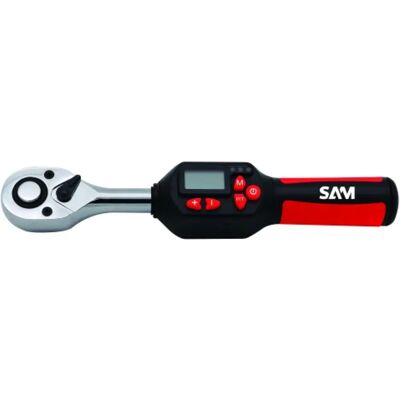SAM OUTILLAGE - Llave de par - Carraca de 72 dientes, 4-80 Nm, Mango doble SAM OUTILLAGE - Llave de par - Carraca de 72 dientes, 4-80 Nm, Mango doble