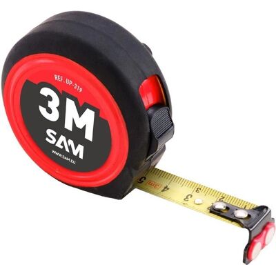 SAM UB-519NZ Ruban 5m x 19mm Bi-matière Résistant aux Chocs SAM UB-519NZ Ruban 5m x 19mm Bi-matière Résistant aux Chocs