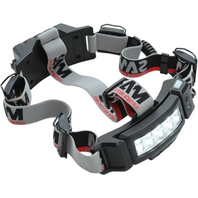 SAM OUTILLAGE FRONT-7 Lampe frontale LED - Capteur de mouvement, Étanche - Publicité SAM OUTILLAGE FRONT-7 Lampe frontale LED - Capteur de mouvement, Étanche - Publicité