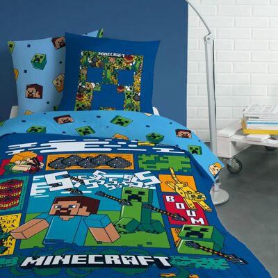 Unknown - Minecraft Update - Ensemble de housse de couette - Publicité Unknown - Minecraft Update - Ensemble de housse de couette - Publicité