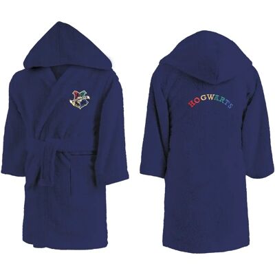 Warner Bros - Harry Potter Crest Blue - Blue Crest - 6-8y - Bathrobe - Publicité Warner Bros - Harry Potter Crest Blue - Blue Crest - 6-8y - Bathrobe - Publicité