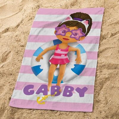 Gabby - CTI048518 - 70x120cm - Serviette de plage - Publicité Gabby - CTI048518 - 70x120cm - Serviette de plage - Publicité
