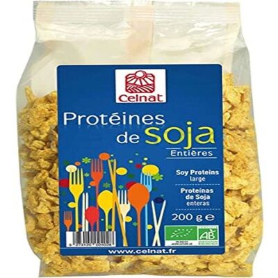 Celnat Texturizada de Soja Orgánica Gruesa - 200 g Celnat Texturizada de Soja Orgánica Gruesa - 200 g