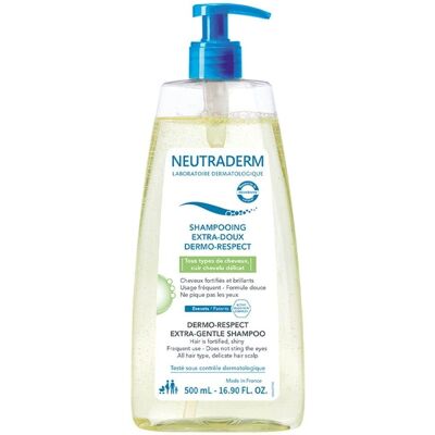 Neutraderm Shampoo 500ml - Soin doux pour cuir chevelu sensible - Publicité Neutraderm Shampoo 500ml - Soin doux pour cuir chevelu sensible - Publicité