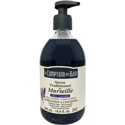 Le Comptoir du Bain Lavendel Olive & Orangenblüte - Flüssigseife Le Comptoir du Bain Lavendel Olive & Orangenblüte - Flüssigseife