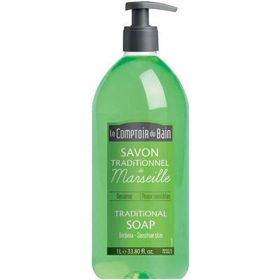 Le Comptoir du Bain Verveine Flüssigseife Marseille - 1L Le Comptoir du Bain Verveine Flüssigseife Marseille - 1L