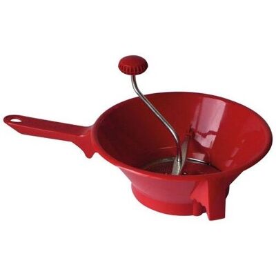 Moulin à légumes Guillouard 24 cm - Fabriqué en France, 2 grilles en acier inox - Publicité Moulin à légumes Guillouard 24 cm - Fabriqué en France, 2 grilles en acier inox - Publicité