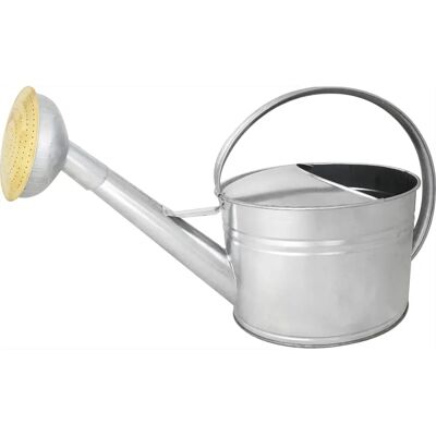 Arrosoir Guillouard en Acier Zincé - 6L - Poignée Ergonomique - Publicité Arrosoir Guillouard en Acier Zincé - 6L - Poignée Ergonomique - Publicité