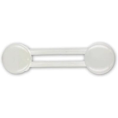 CIME Gancio 2 Ganci Acciaio Bianco 65mm Ø 245mm - Appendiabiti CIME Gancio 2 Ganci Acciaio Bianco 65mm Ø 245mm - Appendiabiti