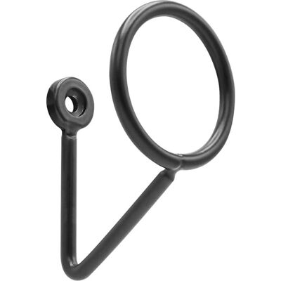 CIME Gancho de Pared - Acero Negro 97x56mm CIME Gancho de Pared - Acero Negro 97x56mm