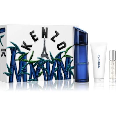 Coffret Cadeau Kenzo Homme Eau de Toilette Intense - 110ml + Vaporisateur de Voyage 10ml - Publicité Coffret Cadeau Kenzo Homme Eau de Toilette Intense - 110ml + Vaporisateur de Voyage 10ml - Publicité