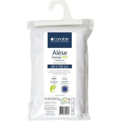 Candide Babymatratzenauflage - Bambusviskose - Wasserdicht - Leise - 60x120 cm Candide Babymatratzenauflage - Bambusviskose - Wasserdicht - Leise - 60x120 cm