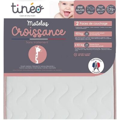 Materasso Tineo 120 x 60 cm per lettino - Alta fermezza Materasso Tineo 120 x 60 cm per lettino - Alta fermezza