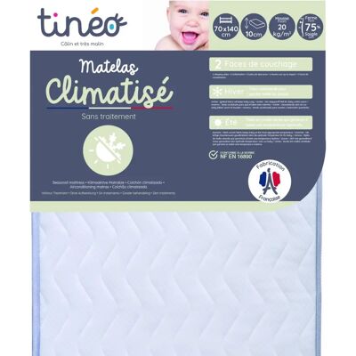 Tineo Baby Matras - 70x140x10 cm - Tweezijdig voor seizoenen Tineo Baby Matras - 70x140x10 cm - Tweezijdig voor seizoenen