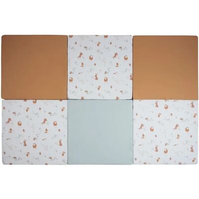 Tineo Little Farmer Speelmat - 5-in-1 multifunctioneel - Set van 6 Tineo Little Farmer Speelmat - 5-in-1 multifunctioneel - Set van 6