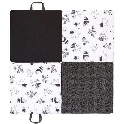 Tapis de jeu pour bébé Candide - Noir & blanc 3-en-1 - Publicité Tapis de jeu pour bébé Candide - Noir & blanc 3-en-1 - Publicité