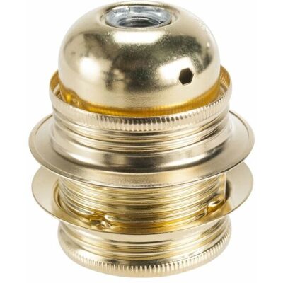 CENTRALE BRICO Presa rotonda E27 in ottone - Support lampadina CENTRALE BRICO Presa rotonda E27 in ottone - Support lampadina