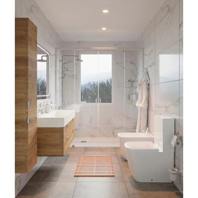 SENSEA - Neo - Rovere - 30x154x35 cm - Armadio bagno SENSEA - Neo - Rovere - 30x154x35 cm - Armadio bagno