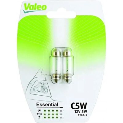 Valeo Żarówka C5W ESSENTIAL - Żarówka Valeo Żarówka C5W ESSENTIAL - Żarówka