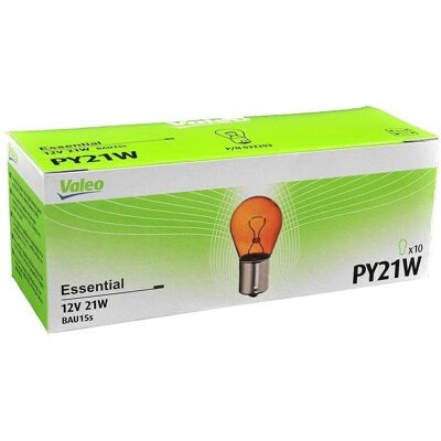Valeo PY21W - Podstawowe - Karton x10 - Żarówka Valeo PY21W - Podstawowe - Karton x10 - Żarówka