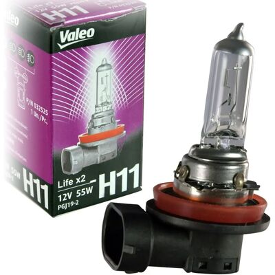 Żarówka Valeo H11 55W LIFE x2 - Żarówka Żarówka Valeo H11 55W LIFE x2 - Żarówka