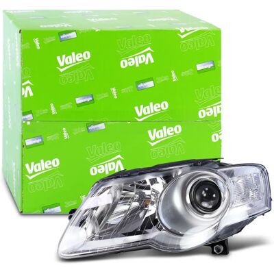 Reflektor halogenowy Valeo lewy VW Passat - Biały, Regulowany - Reflektor Reflektor halogenowy Valeo lewy VW Passat - Biały, Regulowany - Reflektor