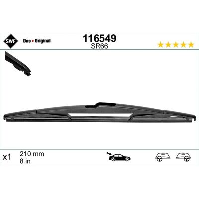 SWF 116549 Υαλοκαθαριστήρας - Πίσω στερέωση SWF 116549 Υαλοκαθαριστήρας - Πίσω στερέωση