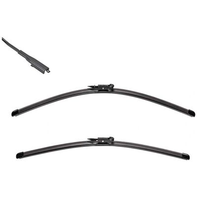 Set tergicristalli SWF B4 - Spazzola Piatta con Spoiler Set tergicristalli SWF B4 - Spazzola Piatta con Spoiler